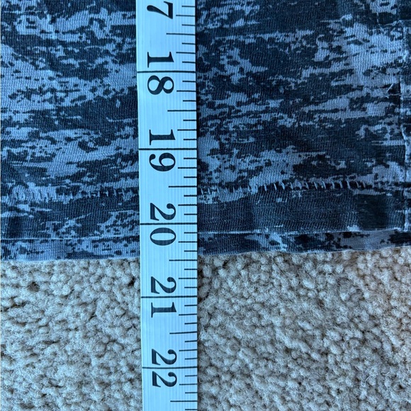 Rag & Bone Women's Grey Multi All Over Camo Cotton Short Sleeve Tee TShirt small - Picture 6 of 14